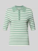 Christian Berg Woman Poloshirt aus Viskose-Mix in Mint, Größe L