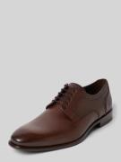 Lloyd Schnürschuhe aus Leder Modell 'LENO 110' in Dunkelbraun, Größe 4...