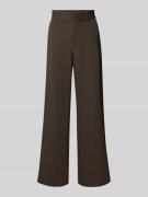 Neo Noir Hose mit elastischem Bund Modell 'Nathalie' in Mittelbraun, G...