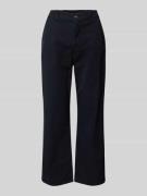 MAC Caprihose mit Paspeltaschen am Gesäß in Marine, Größe 36