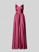 Jake*s Cocktail Abendkleid in Wickel-Optik in Fuchsia, Größe 32