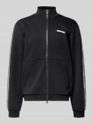 EA7 Emporio Armani Sweatjacke mit Stehkragen und Zweiwege-Reißverschlu...