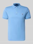 Polo Ralph Lauren Regular Fit Poloshirt aus reiner Baumwolle in Royal,...