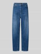 Raffaello Rossi Jeans in 7/8-Länge im Used-Look Modell 'HANNI' in Blau...