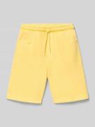 Mayoral Shorts mit elastischem Bund und Eingrifftaschen in Hellgelb, G...