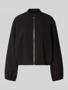 Someday Blouson mit Stehkragen Modell 'Necily' in Black, Größe 34