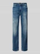 BOSS Orange Regular Fit Straight Leg Jeans aus Baumwoll-Mix Modell 'RE...