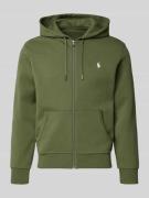 Polo Ralph Lauren Regular Fit Sweatjacke aus Baumwoll-Mix in Oliv, Grö...