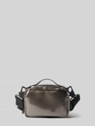 RAINS Handtasche mit Reißverschluss Modell 'BOX BAG MICRO' in Dunkelgr...