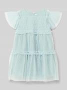 Mayoral Kleid aus Tüll im Stufen-Look in Mint, Größe 104