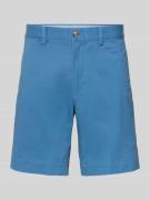 Polo Ralph Lauren Straight Fit Chinoshorts aus Baumwoll-Mix in Rauchbl...