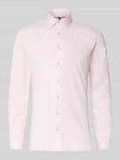 OLYMP No. Six Slim Fit Businesshemd mit Kentkragen in Rose, Größe 37