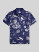 Polo Ralph Lauren Regular Fit Poloshirt aus reiner Baumwolle in Marine...