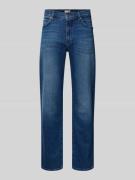 Brax Comfort Fit Jeans mit Eingrifftaschen Modell 'Clint' in Marine, G...