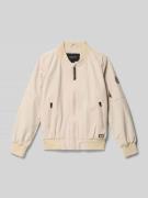 CARS JEANS Regular Fit Jacke mit Stehkragen Modell 'Barnsley' in Sand,...