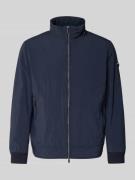bugatti Regular Fit Jacke mit Stehkragen in Marine, Größe 46