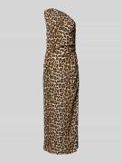 Mango Maxikleid aus Viskose Modell 'NATY2' in Offwhite, Größe XL