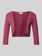 V.M. Bolero aus Viskose-Mix mit 3/4-Arm in Altrosa, Größe 32