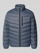 Tom Tailor Denim Regular Fit Steppjacke mit vertikaler Reißverschlussb...