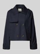 ICHI Regular Fit Jacke mit Viskose-Anteil Modell 'EPARZA' in Marine, G...