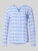 Christian Berg Woman Regular Fit Schlupfbluse aus reiner Viskose in Bl...