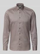 OLYMP Level Five Slim Fit Freizeithemd mit Kentkragen in Sand, Größe 3...