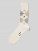 Burlington Socken aus Baumwoll-Mix Modell 'MANCHESTER' in Offwhite, Gr...