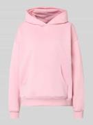 Only Relaxed Fit Hoodie mit Baumwoll-Anteil Modell 'ADELE' in Rosa, Gr...