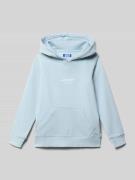 Jack & Jones Hoodie mit Label-Print Modell 'SOHO' in Bleu, Größe 140