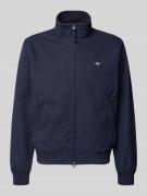 Gant Jacke mit Stehkragen und Zweiwege-Reißverschluss in Marine, Größe...