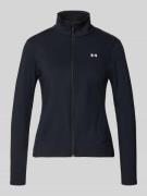 Under Armour Trainingsjacke mit Stehkragen und Logo in Black, Größe L