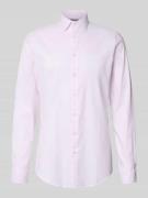Jake*s Slim Fit Business-Hemd mit Kentkragen und extra langem Ärmel in...