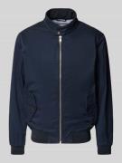 Christian Berg Men Jacke mit Stehkragen und Pattentaschen in Marine, G...
