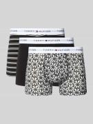 Tommy Hilfiger Trunks aus Baumwoll-Mix im 3er-Pack in Black, Größe L