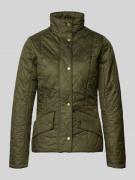 Barbour Regular Fit Steppjacke mit Stehkragen Modell 'FLYWEIGHT' in Ol...