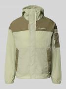 COLUMBIA Windbreaker mit verdecktem Reißverschluss in Oliv, Größe L