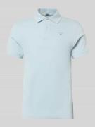 Barbour Regular Fit Poloshirt aus reiner Baumwolle in Blau, Größe L