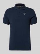 Barbour Regular Fit Poloshirt aus reiner Baumwolle in Marine, Größe L