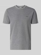 Gant T-Shirt mit Rundhalsausschnitt und Label-Stitching in Marine, Grö...