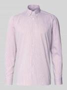 OLYMP Level Five Slim Fit Business-Hemd mit Button-Down-Kragen in Rot,...