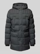 Geox Steppjacke mit Stehkragen in Mittelgrau, Größe 56