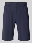 CRUNA Straight Fit Shorts mit elastischem Bund in Dunkelblau, Größe 50