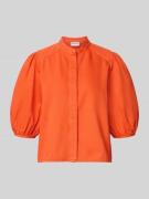 Jake*s Casual Regular Fit Bluse mit Ballonärmeln in Rot, Größe 34