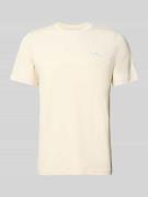 PUMA PERFORMANCE T-Shirt aus reiner Baumwolle in Offwhite, Größe L