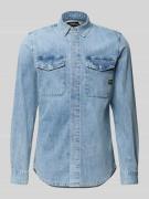 G-Star Raw Slim Fit Freizeithemd aus reiner Baumwolle Modell 'Marine' ...