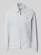 Gant Jacke mit Zweiwege-Reißverschluss und Label-Stitching in Royal, G...