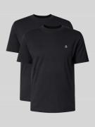Marc O'Polo Regular Fit T-Shirt Set im 2er-Pack in Black, Größe L
