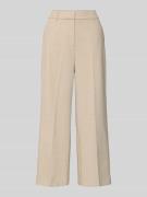 comma Relaxed Fit Stoffhose mit Viskose-Anteil und Bügelfalten in Sand...