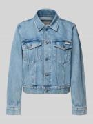 Calvin Klein Jeans Regular Fit Jeansjacke mit Brusttaschen Modell 'Pan...