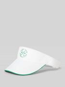 Marc Cain Schirmmütze mit Logo-Applikation in Offwhite, Größe 1